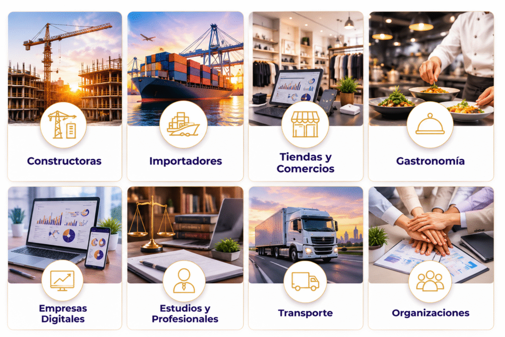 Contabilidad especializada para constructoras, importadores y otros sectores empresariales